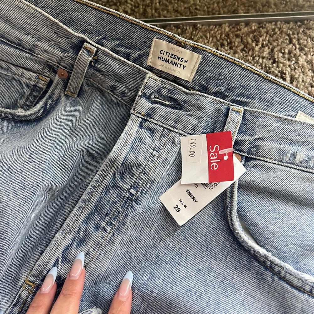 Aritzia Citizens of Humanity boyfriend Jeans size 29